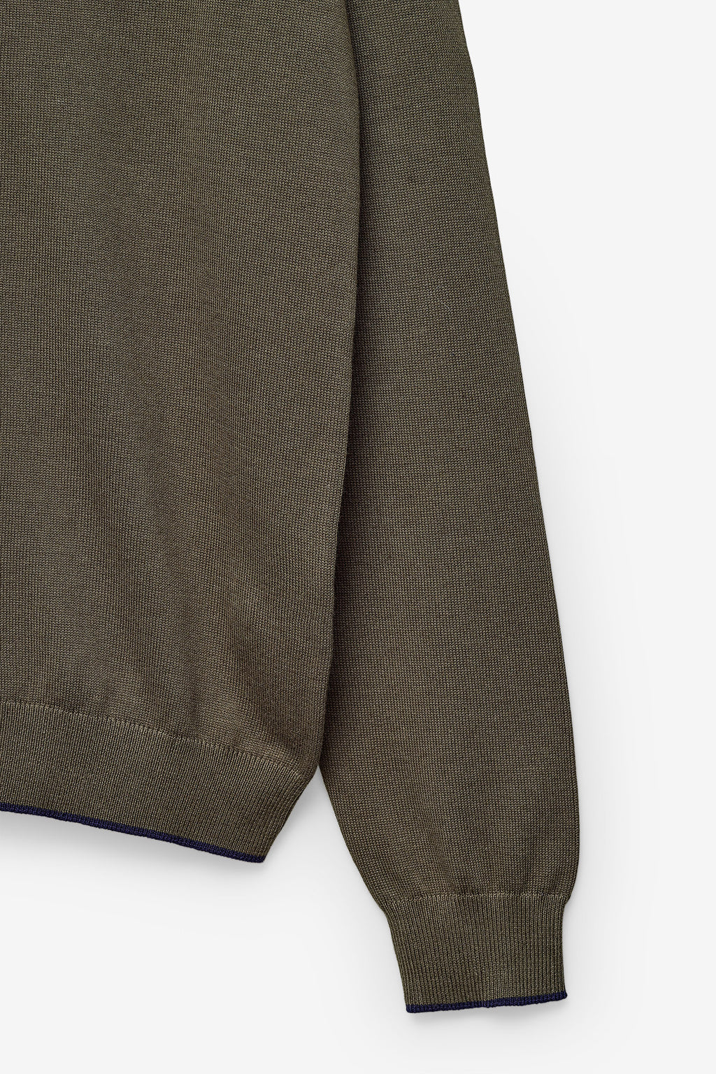 CASACO MALHA HOMEM COM BOTÕES - DARK KHAKI