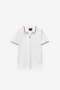 POLO MICRO PIQUET COM FECHO