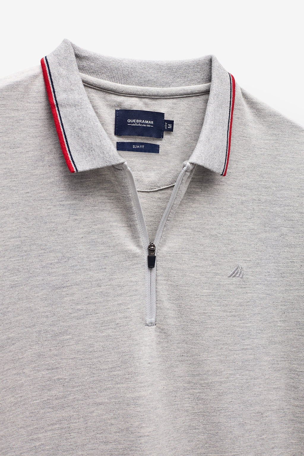 POLO MICRO PIQUET COM FECHO