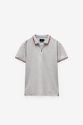 POLO MICRO PIQUET COM FECHO