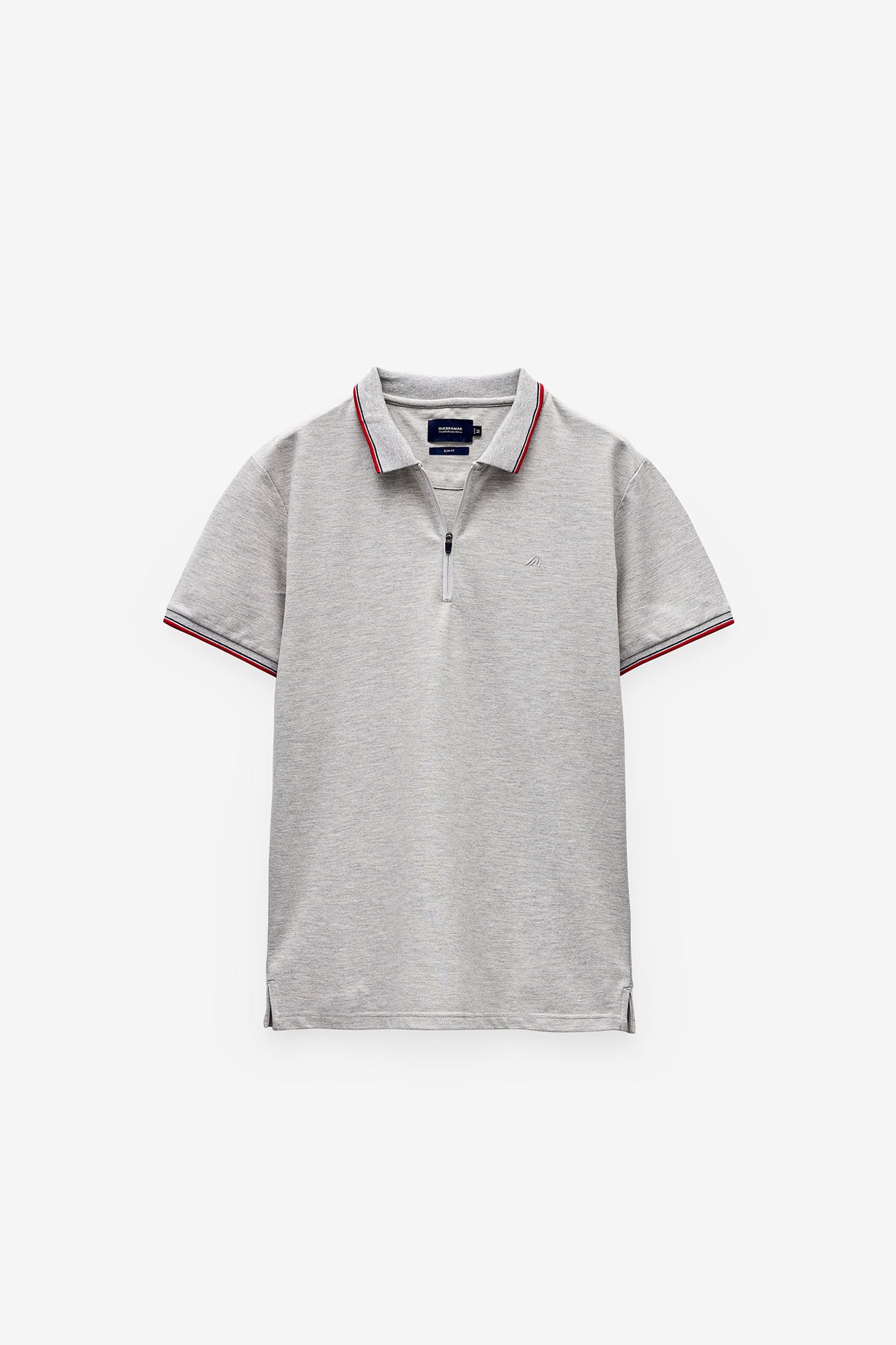 POLO MICRO PIQUET COM FECHO