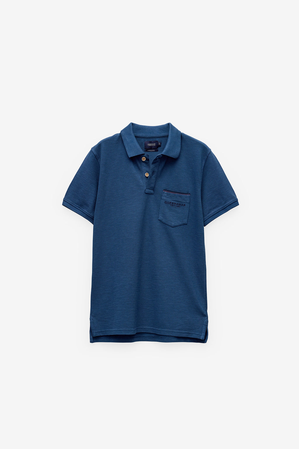 POLO EN PIQUÉ SLUB CON BOLSILLO