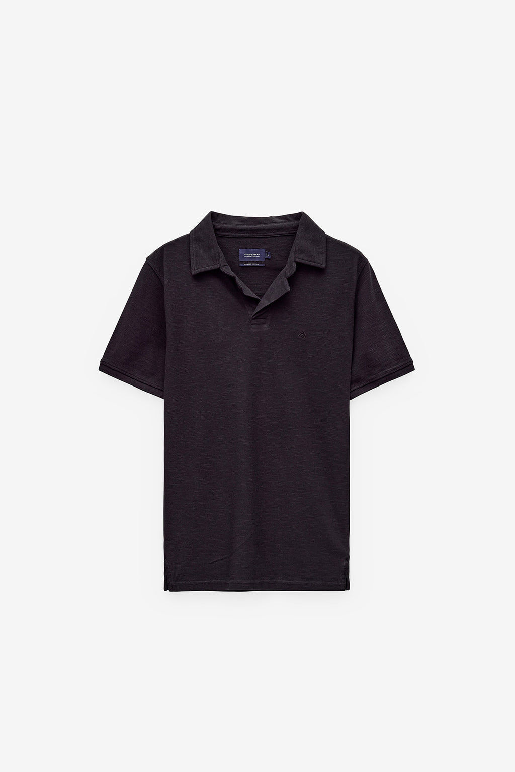 POLO CON TAPETA LARGA EN SLUB