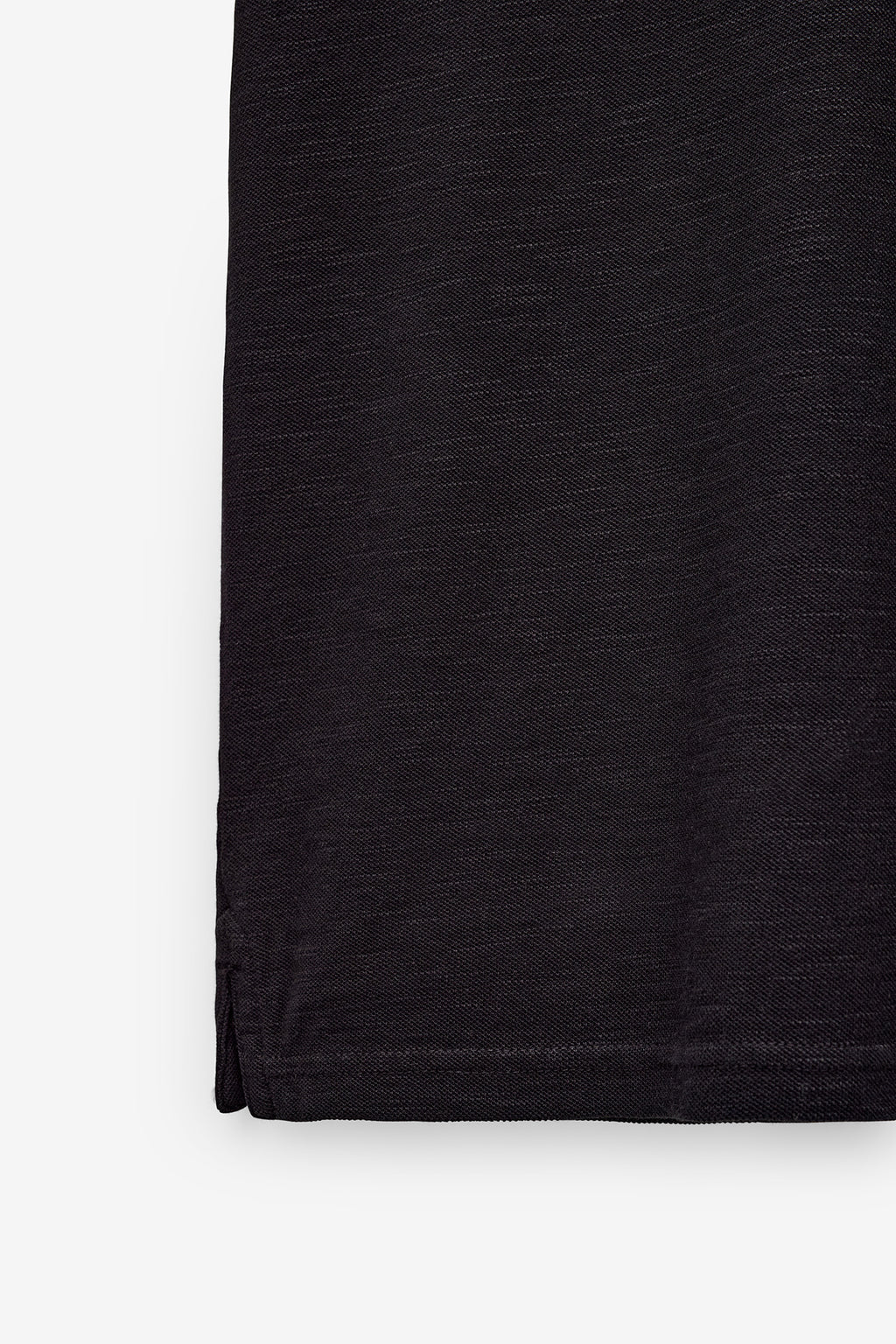 POLO CON TAPETA LARGA EN SLUB