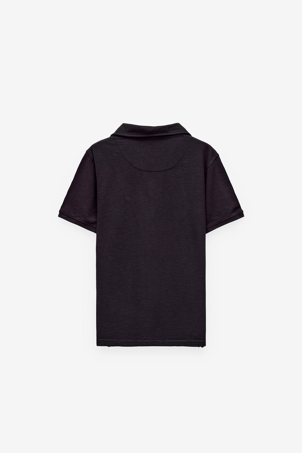 POLO CON TAPETA LARGA EN SLUB