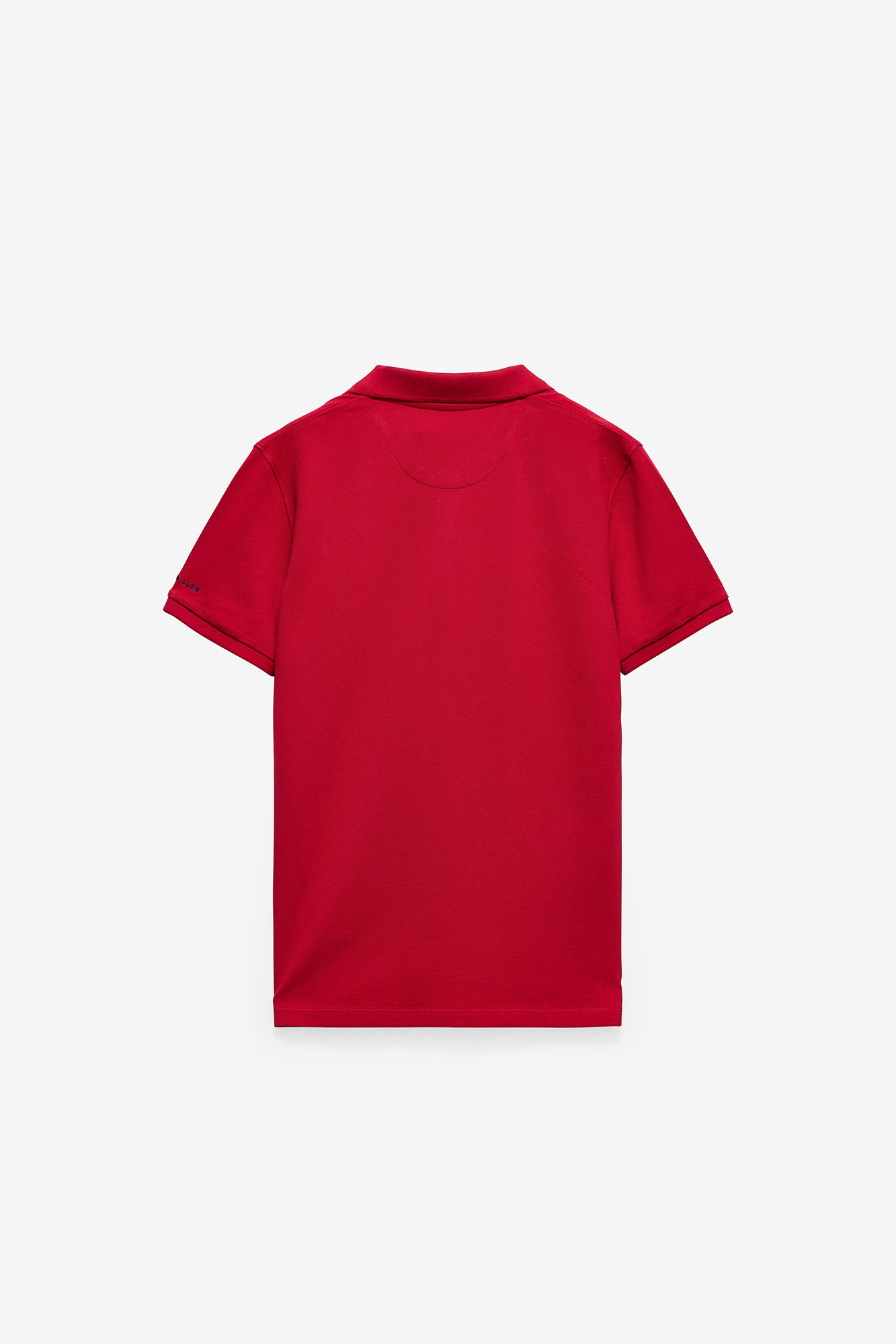 POLO PIQUÉ CON LOGO EN CONTRASTE