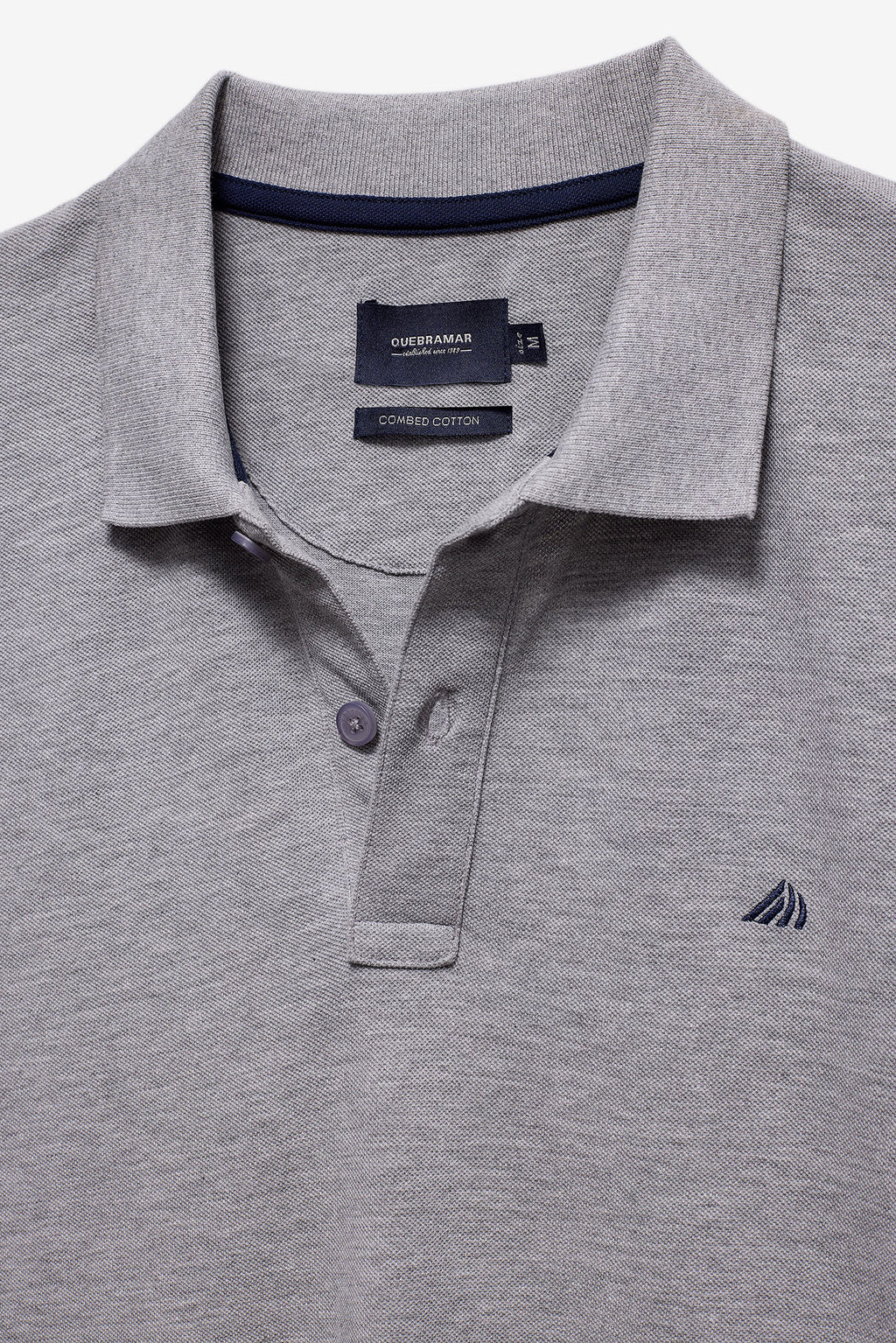 POLO PIQUÉ CON LOGOTIPO A CONTRASTE