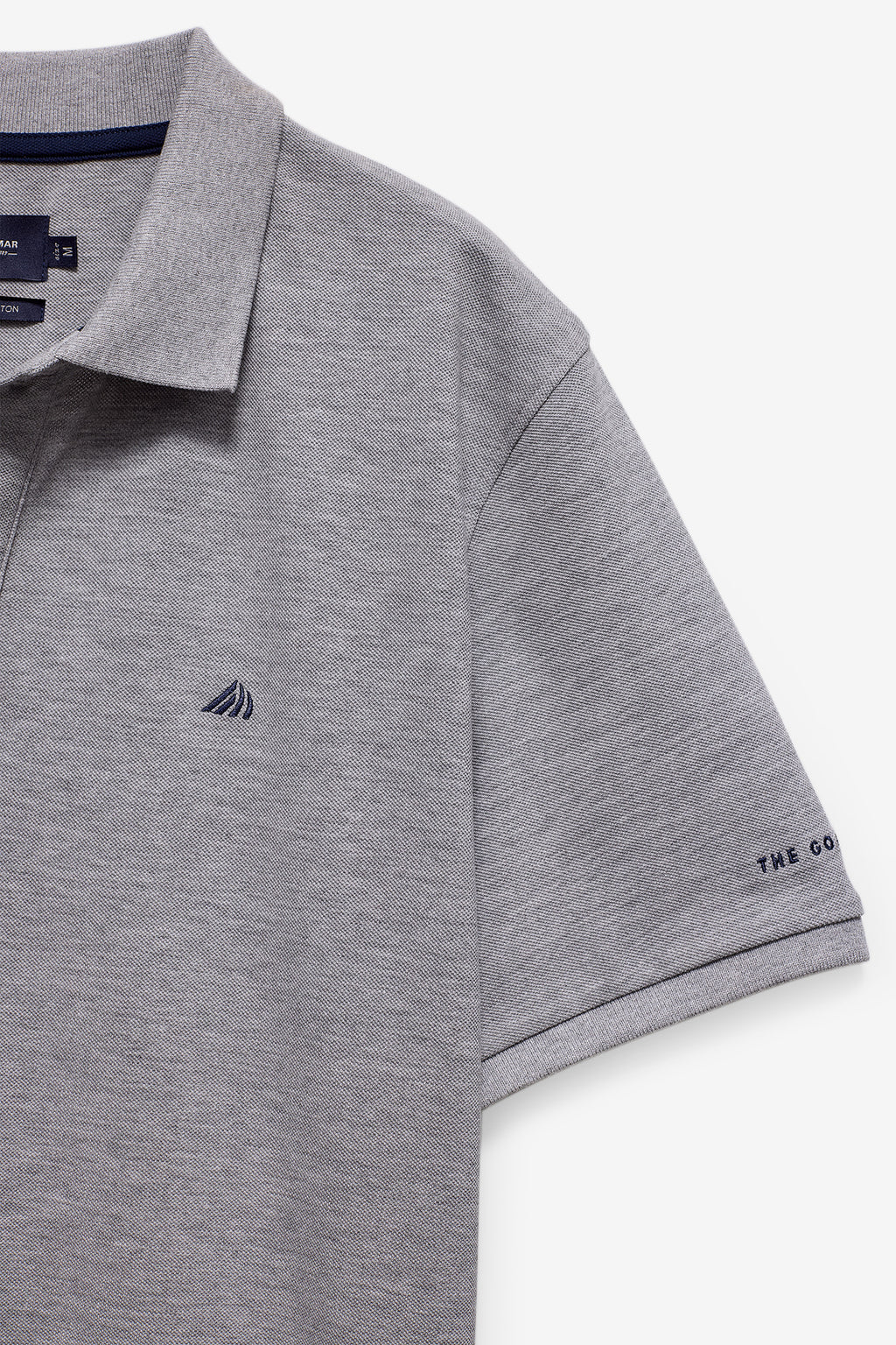 POLO PIQUÉ CON LOGOTIPO A CONTRASTE