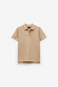 POLO PIQUET LISO COM BORDADO