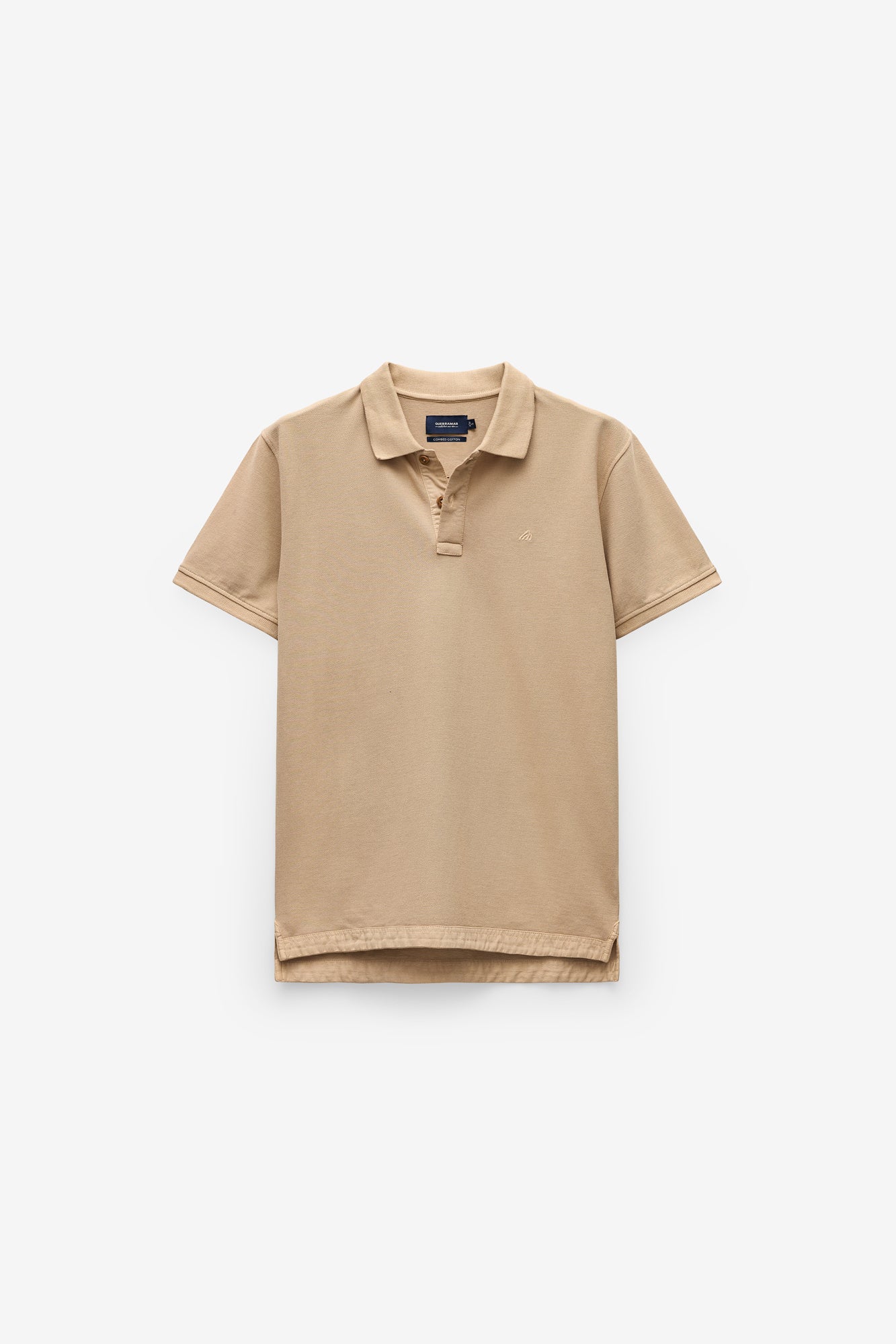 POLO PIQUET LISO COM BORDADO