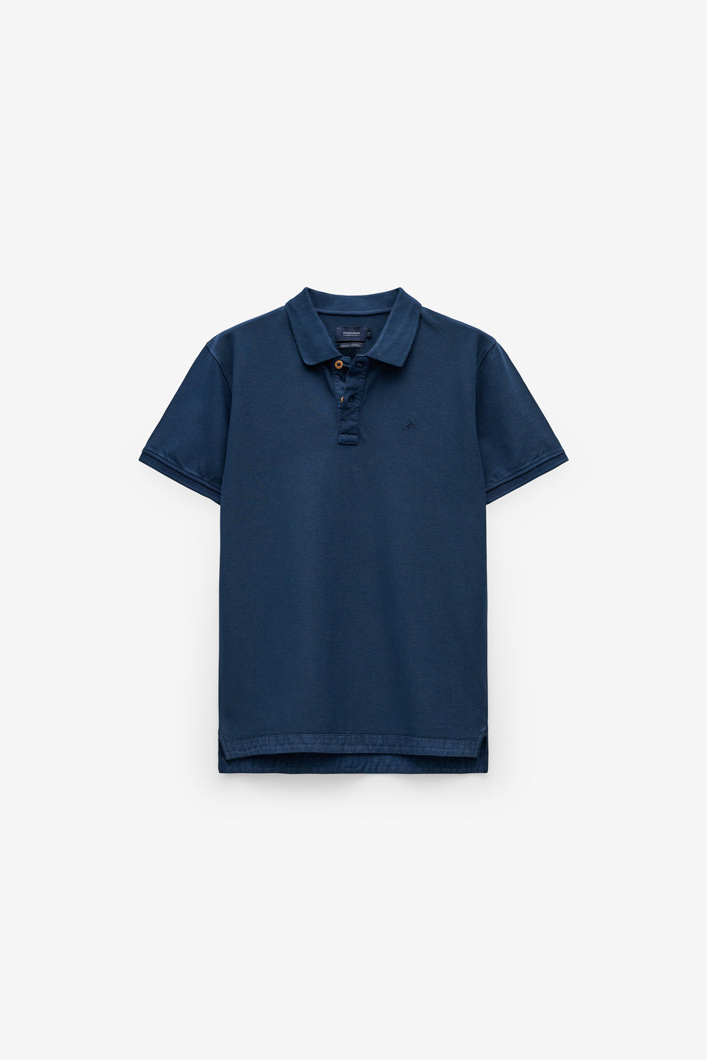 POLO PIQUET LISO COM BORDADO