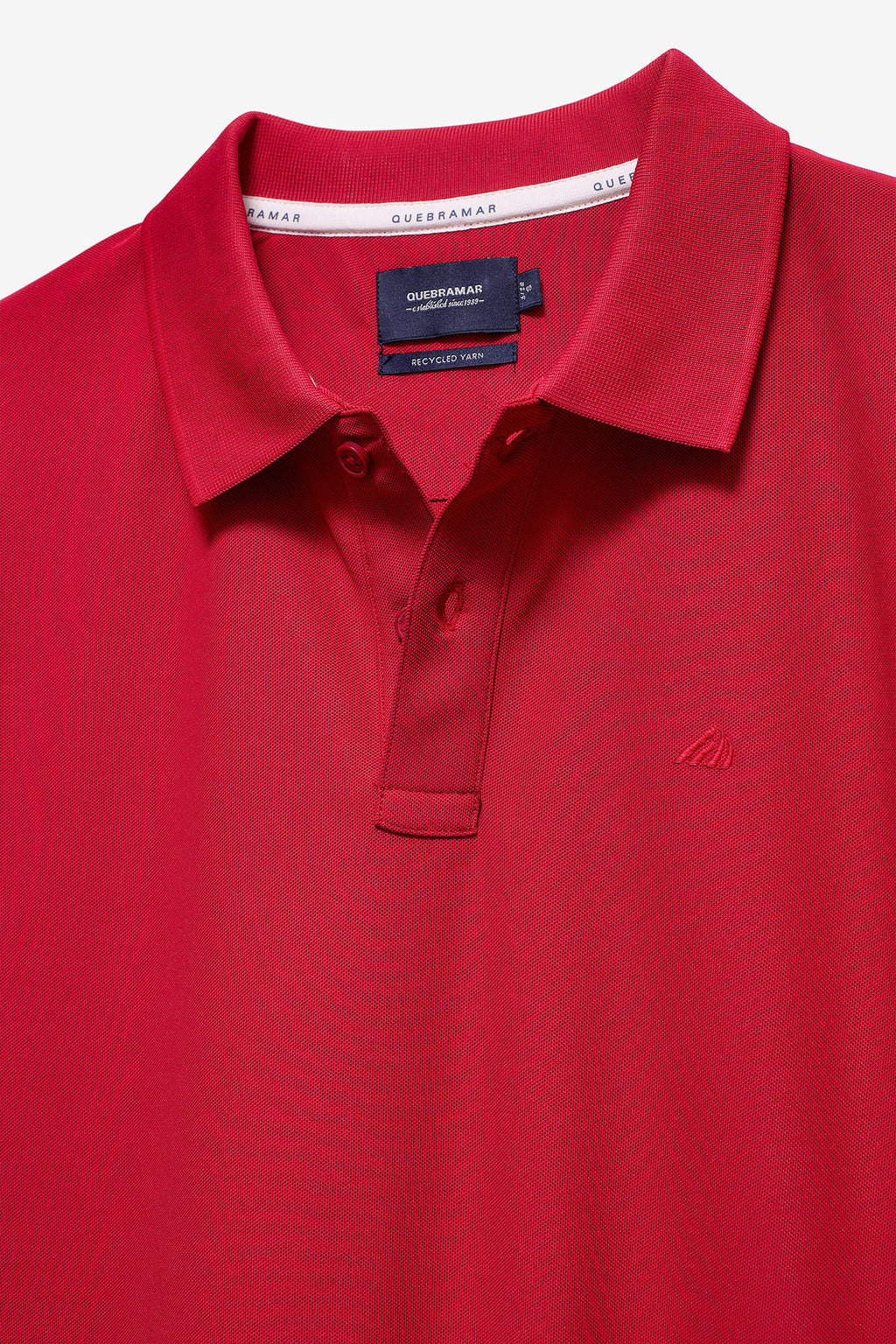 POLO EM MELANGE PIQUET