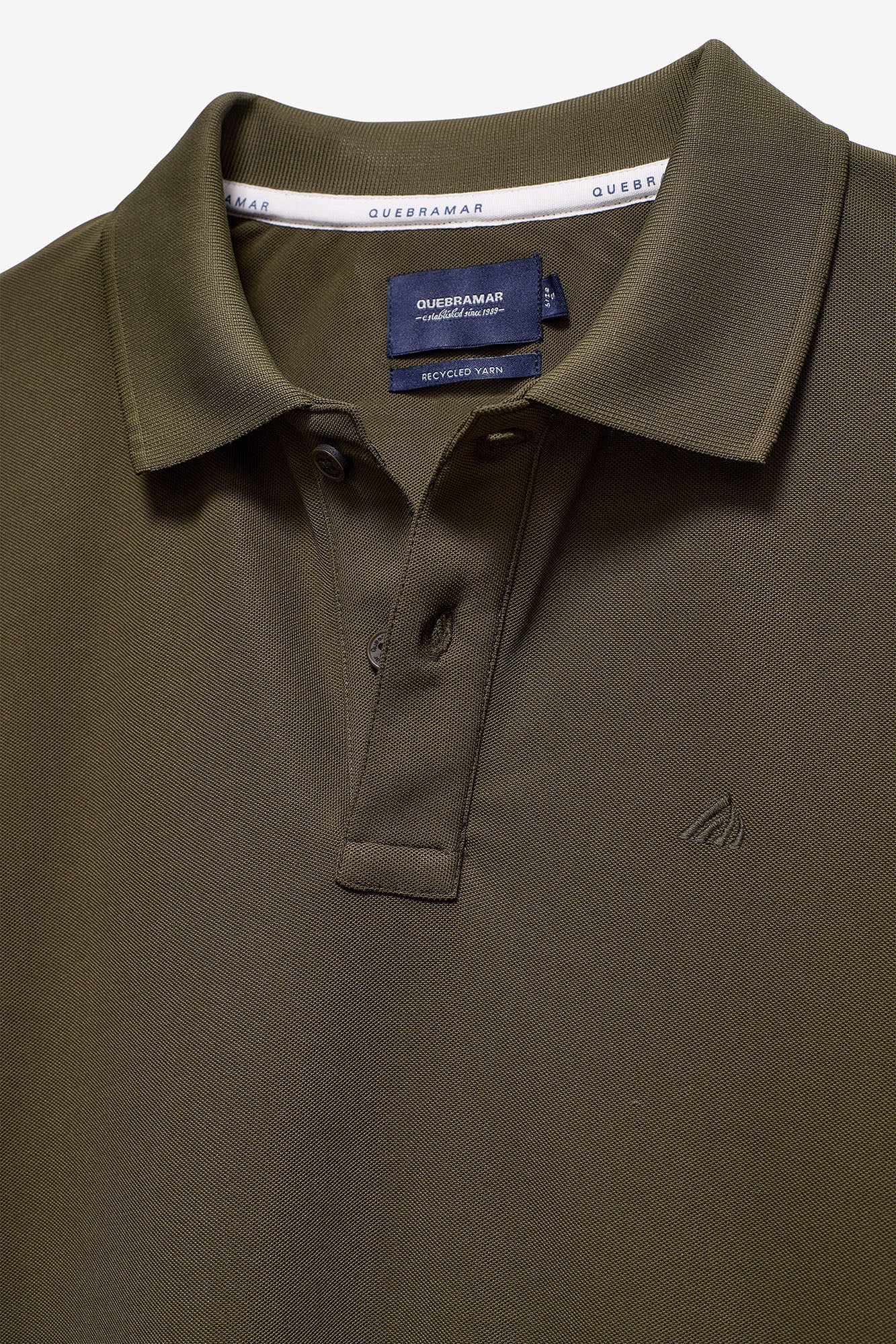 POLO EM MELANGE PIQUET