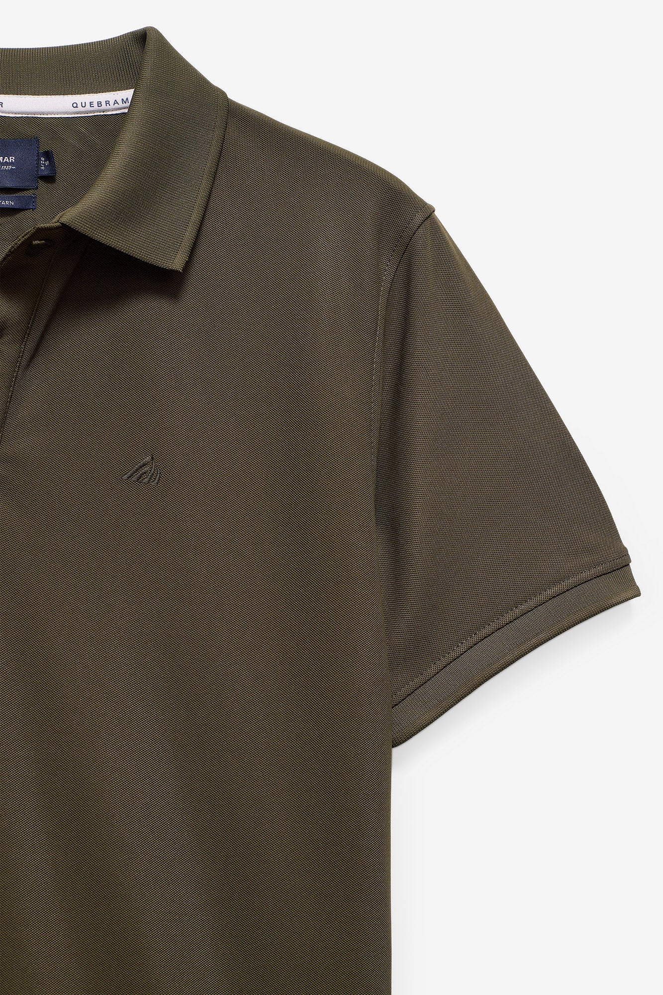 POLO EM MELANGE PIQUET