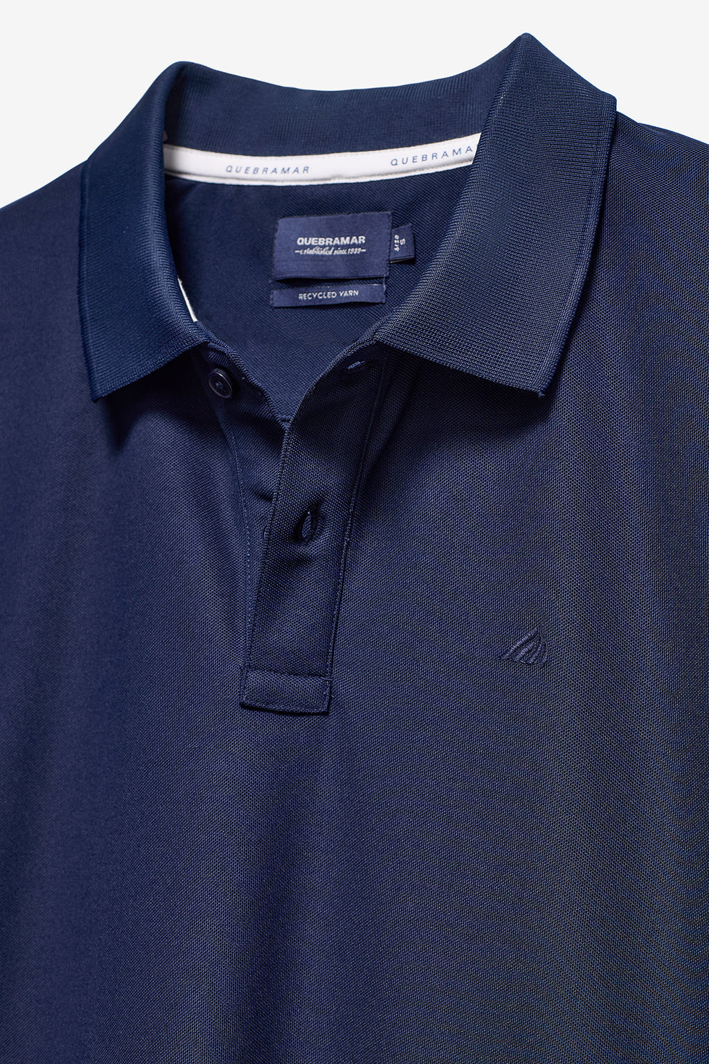 Polo de piqué jaspeado