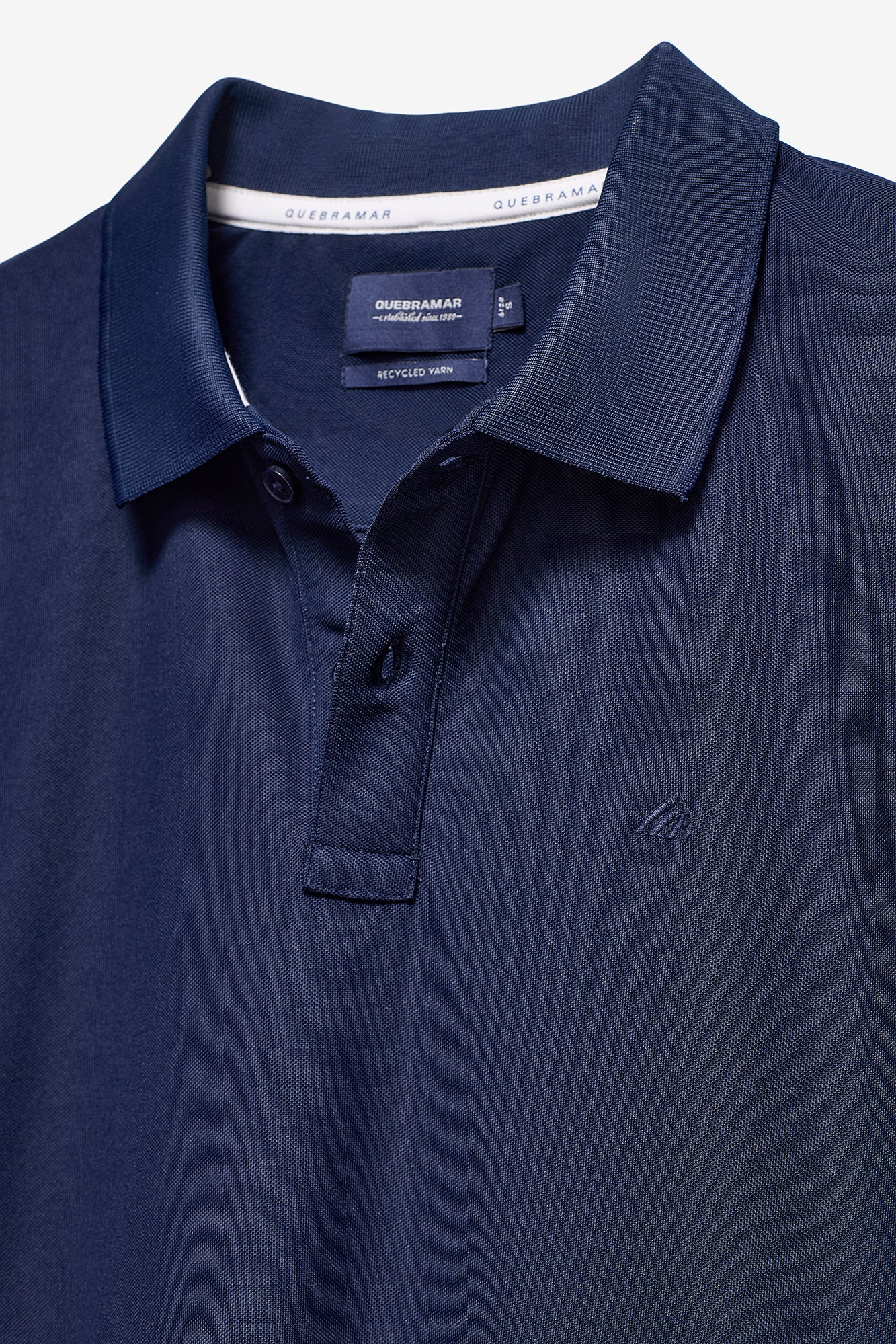 POLO EM MELANGE PIQUET