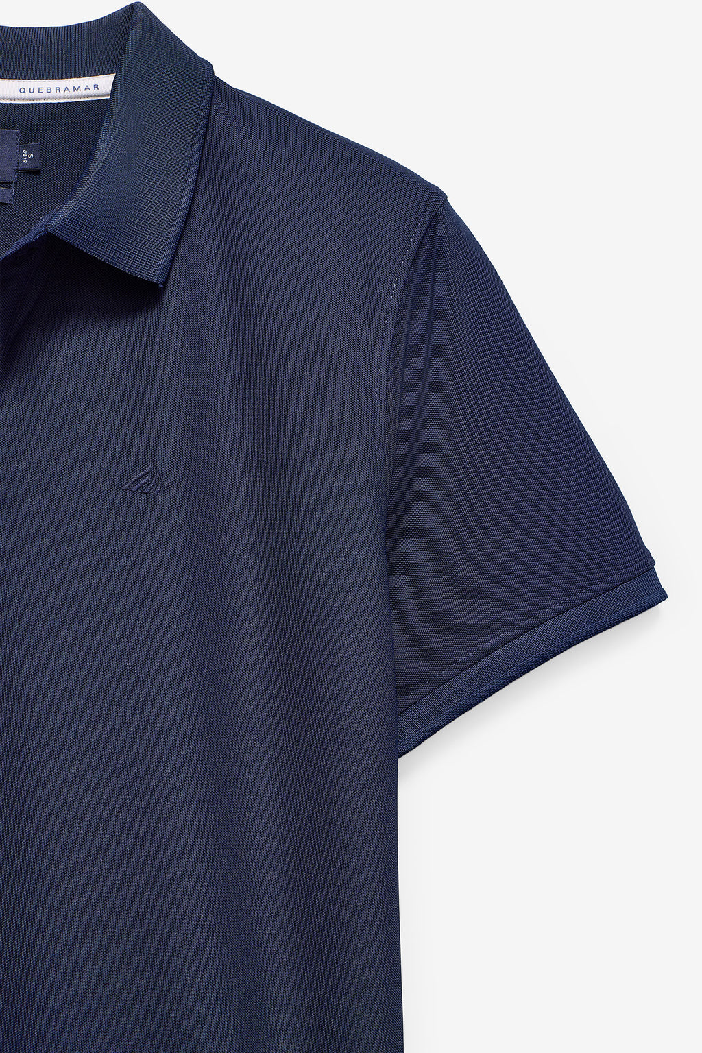 Polo de piqué jaspeado