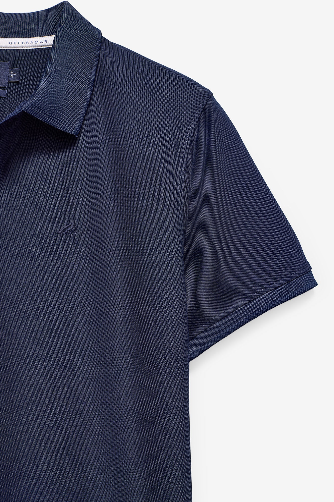 POLO EM MELANGE PIQUET