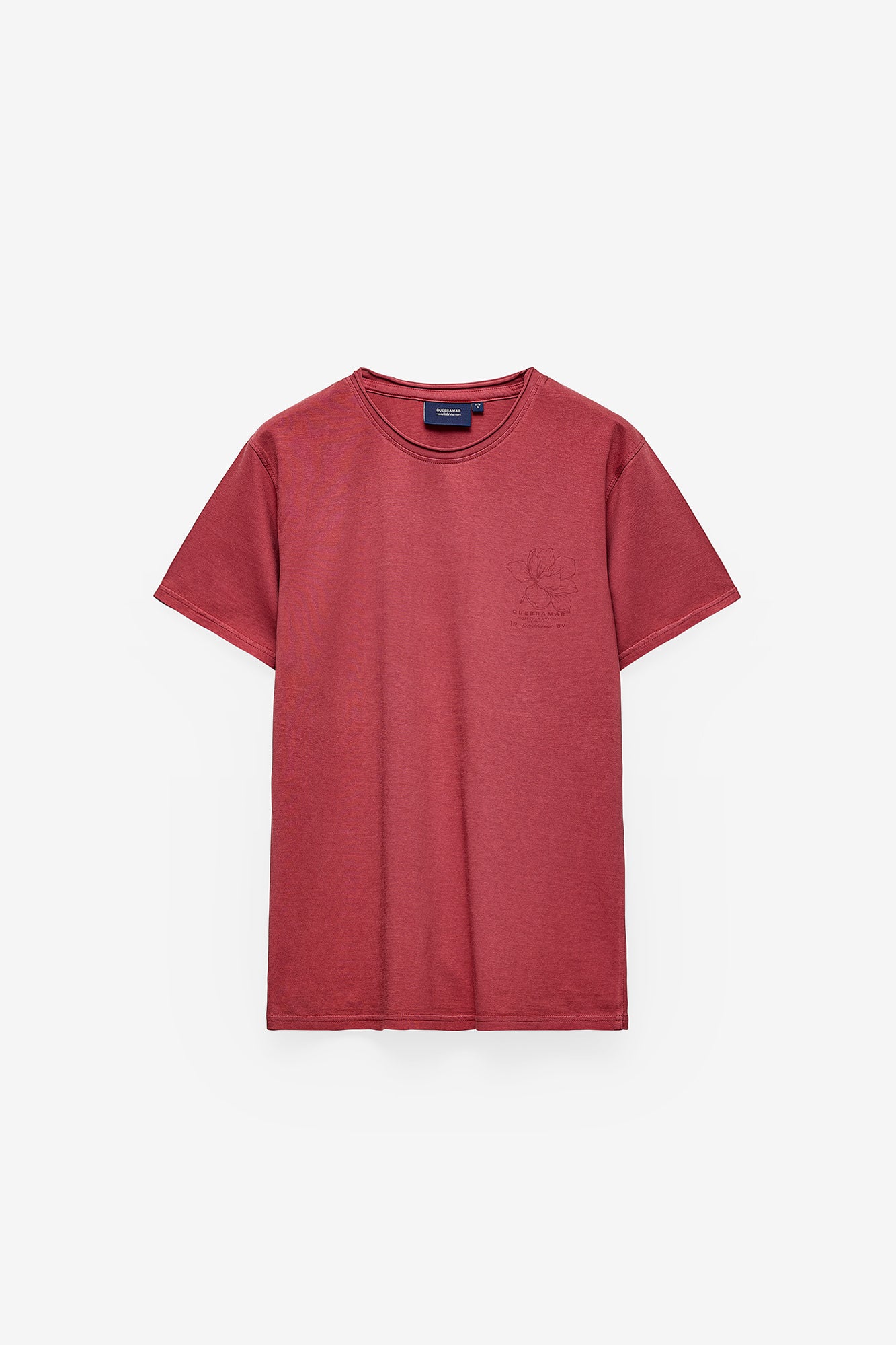 CAMISETA EFECTO LAVADO CON ESTAMPADO