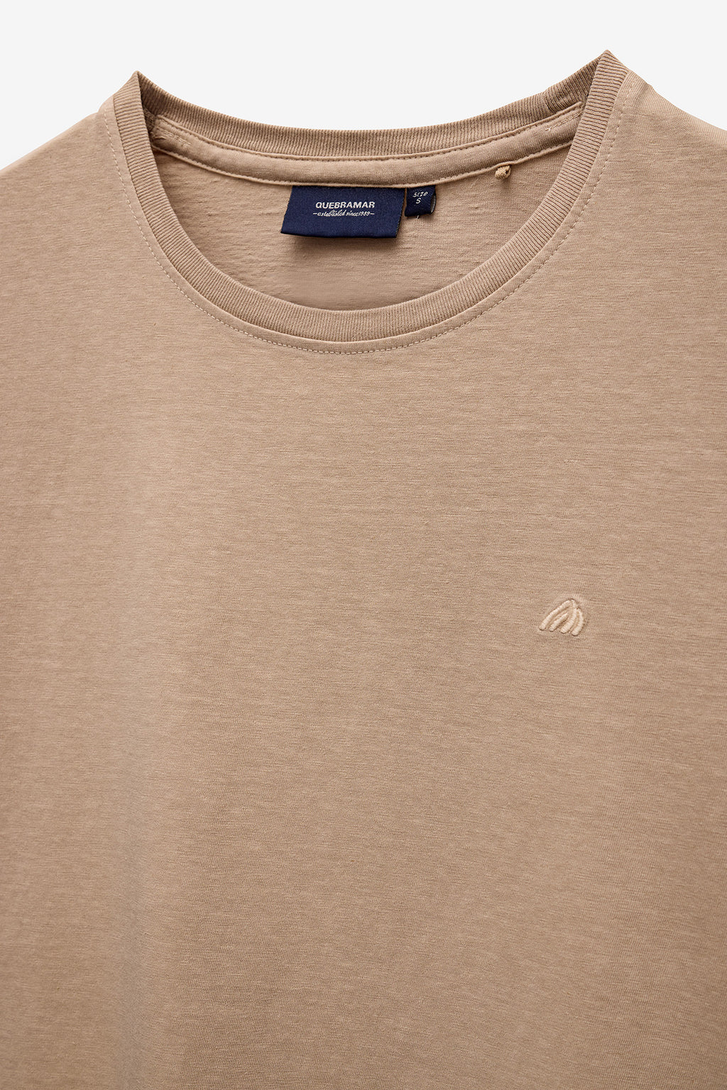 CAMISETA DE ALGODÓN Y LINO