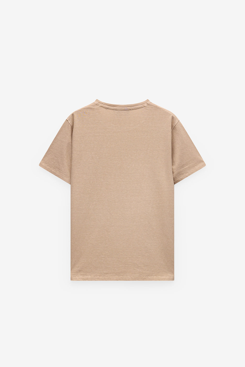 CAMISETA DE ALGODÓN Y LINO