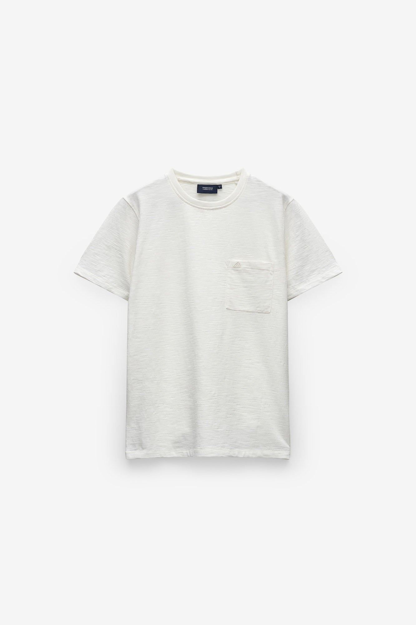 CAMISETA SLUB CON BOLSILLO
