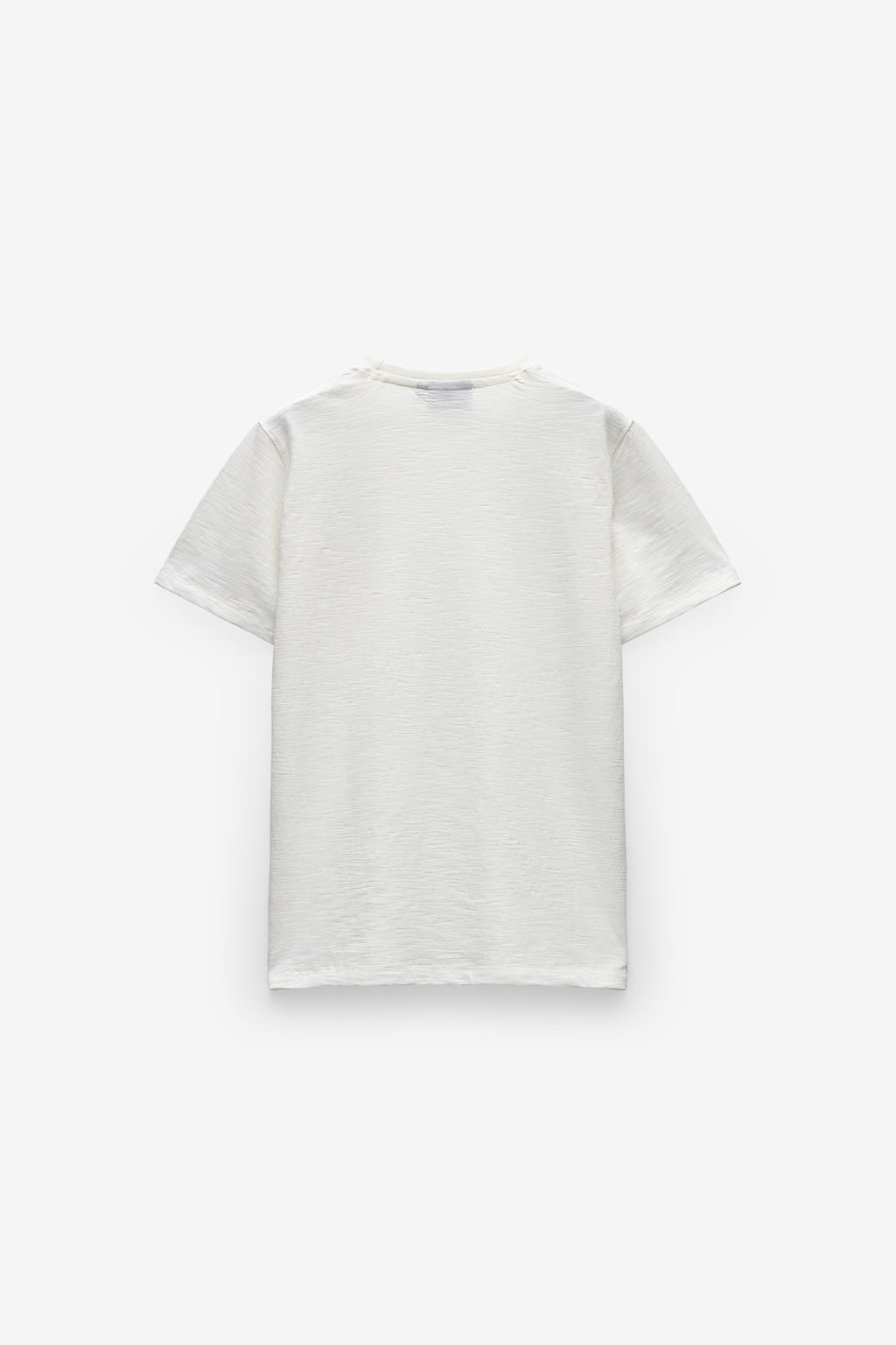 CAMISETA SLUB CON BOLSILLO