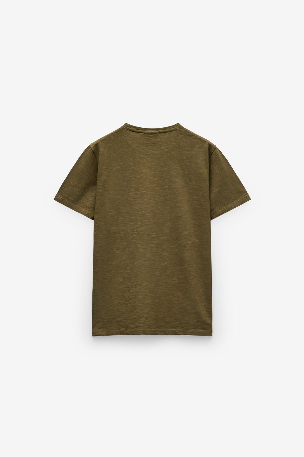 CAMISETA SLUB CON BOLSILLO