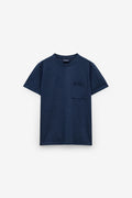 CAMISETA DE SLUB CON BOLSILLO