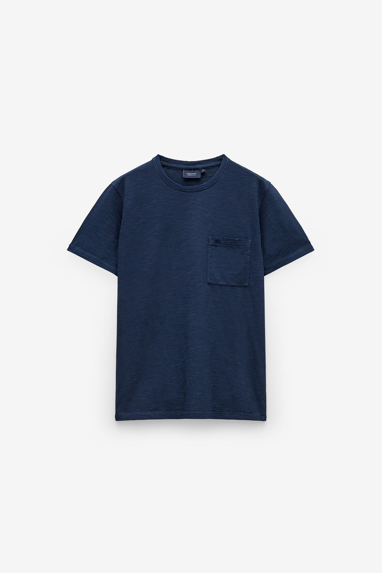 CAMISETA DE SLUB CON BOLSILLO