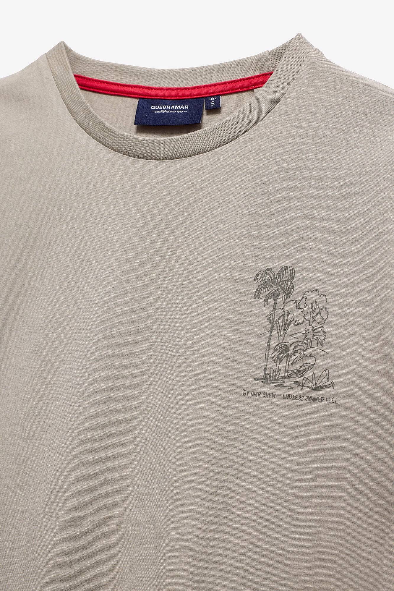 T-SHIRT COM PRINT FLORAL