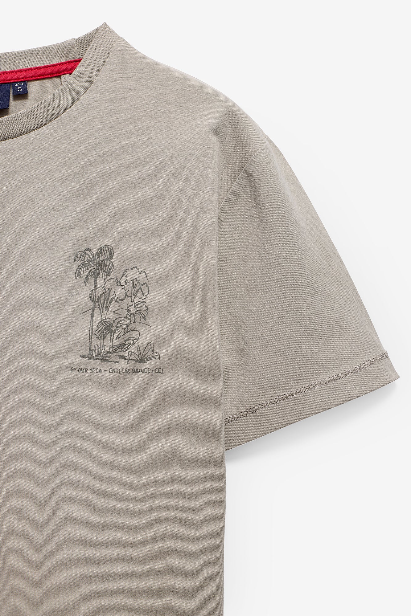 T-SHIRT COM PRINT FLORAL