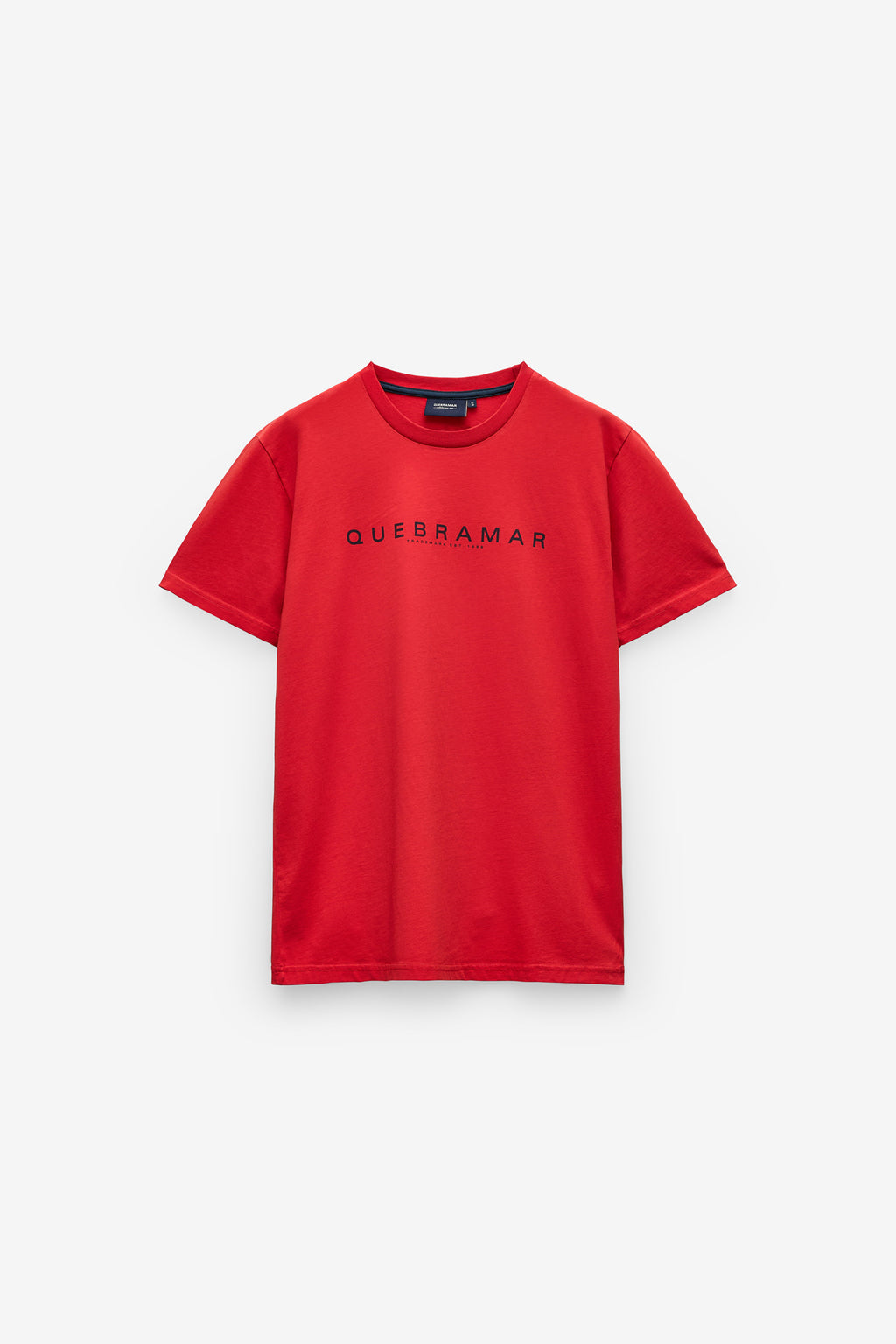 T-SHIRT BÁSICA COM PRINT QUEBRAMAR