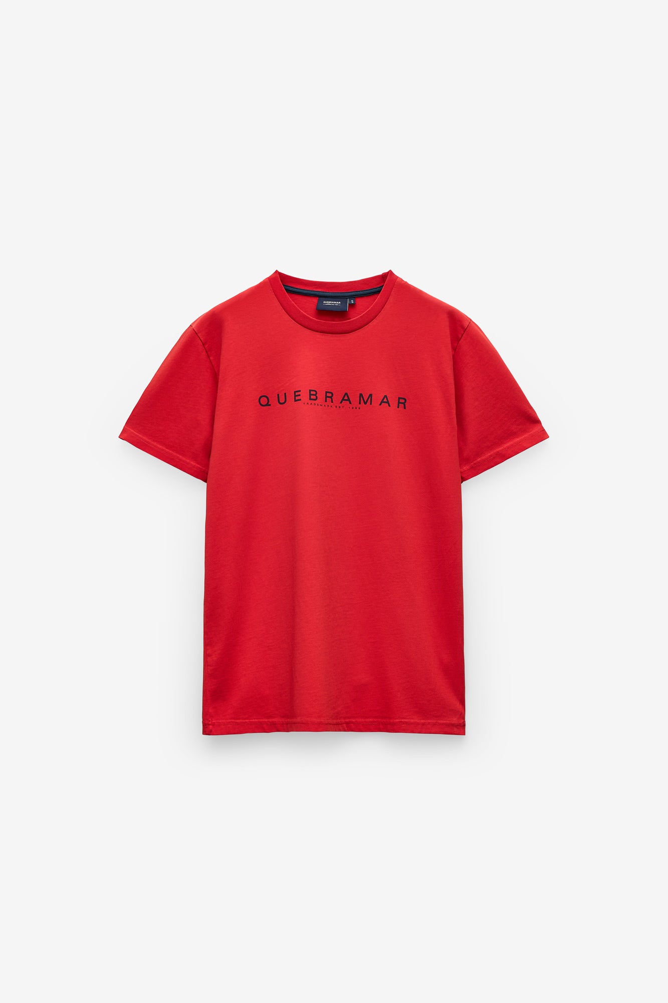 T-SHIRT BÁSICA COM PRINT QUEBRAMAR