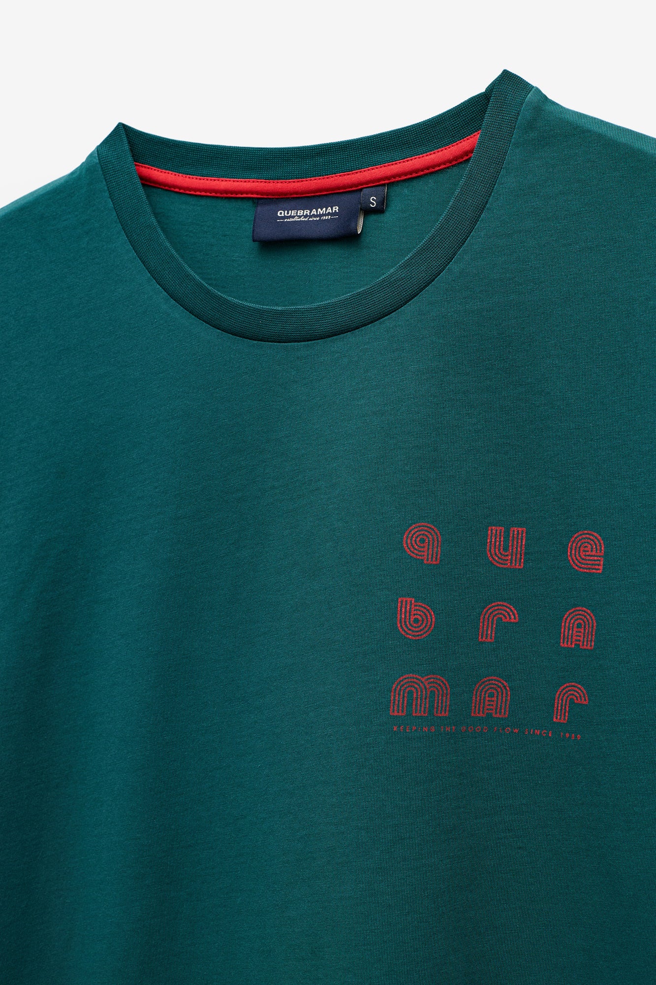 T-SHIRT COM PRINT