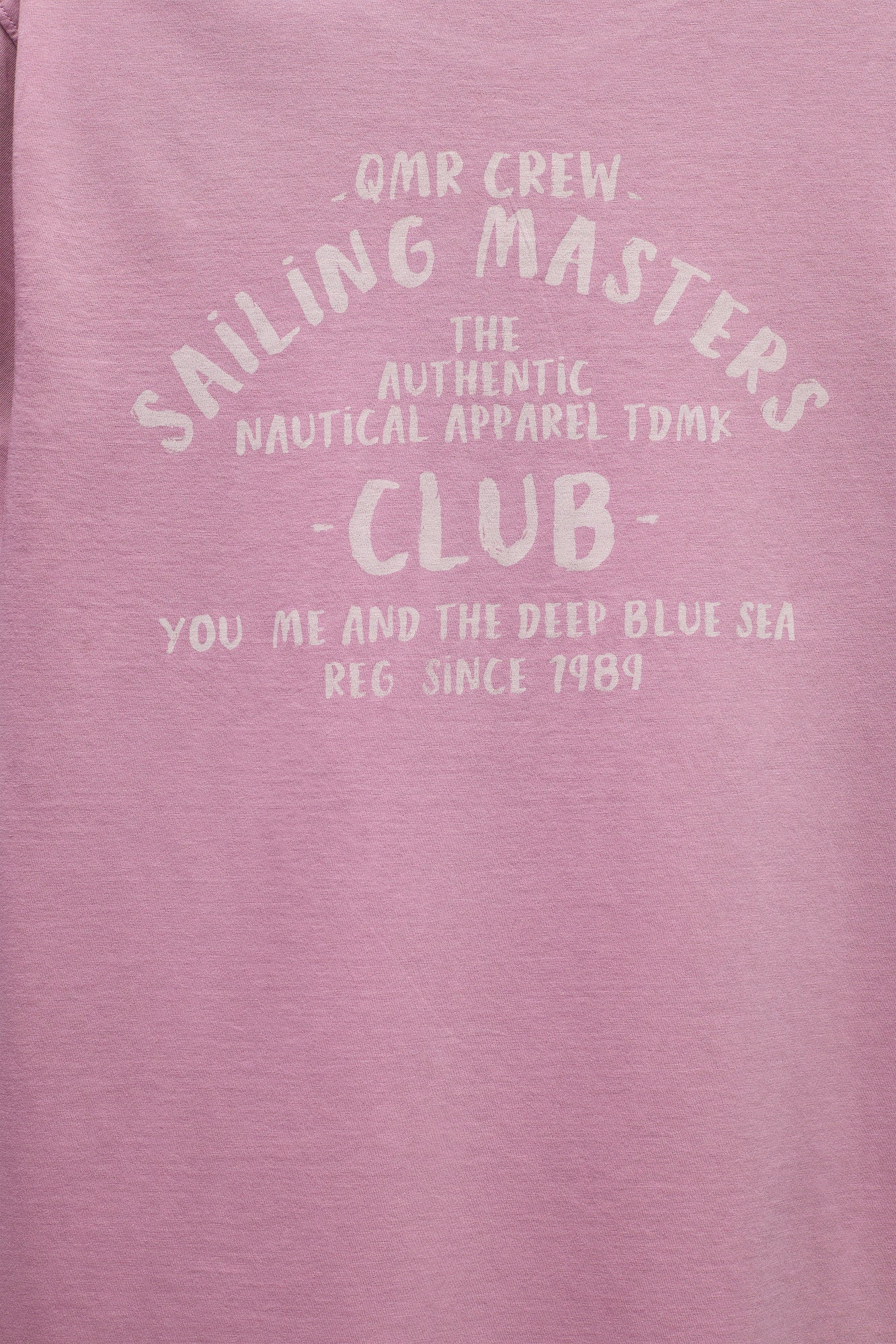 T-SHIRT COM PRINT SAILING MASTERS