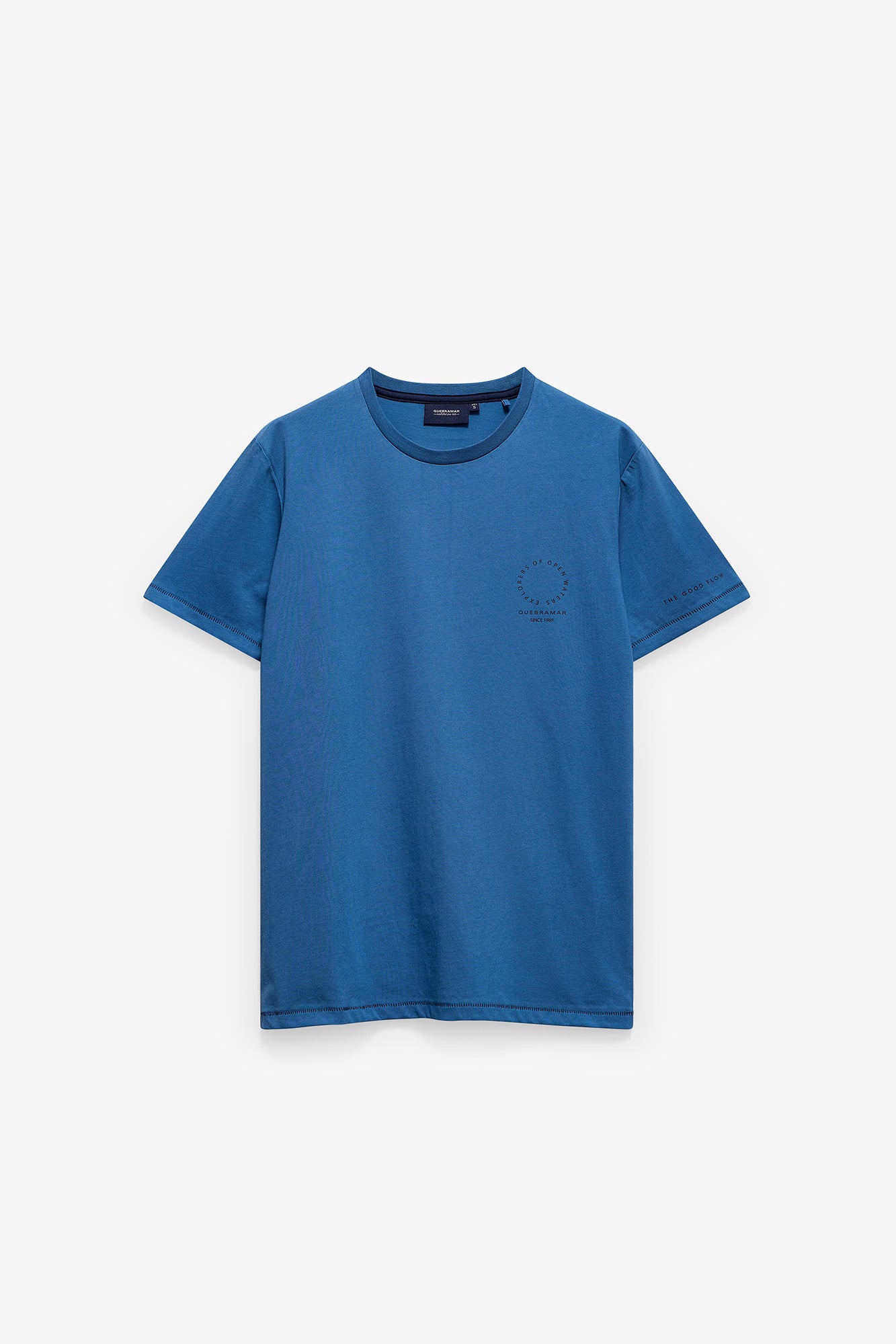 T-SHIRT COM PRINT OPEN WATER