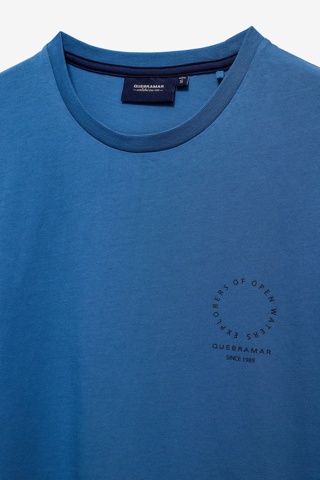 T-SHIRT COM PRINT OPEN WATER