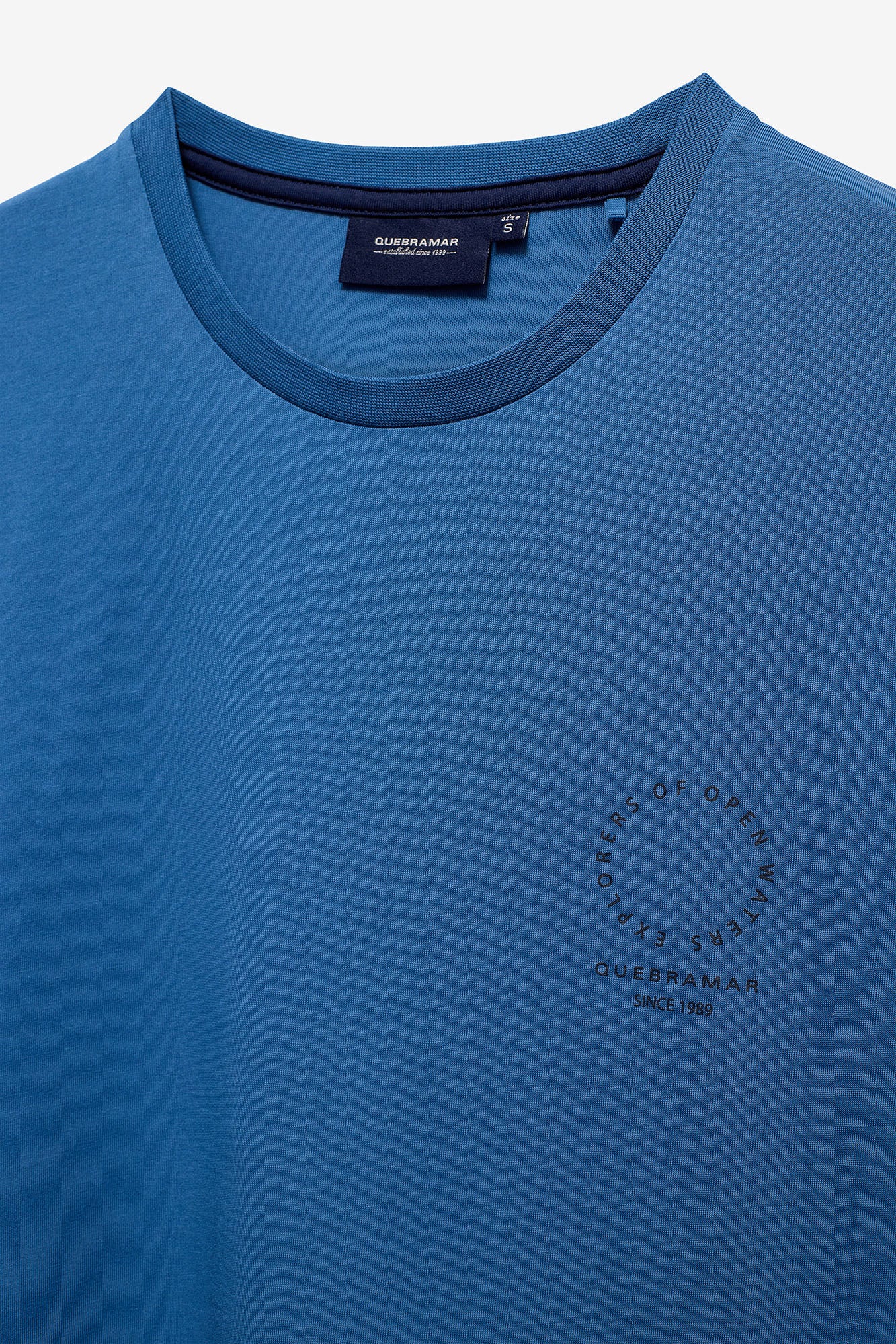 T-SHIRT COM PRINT OPEN WATER