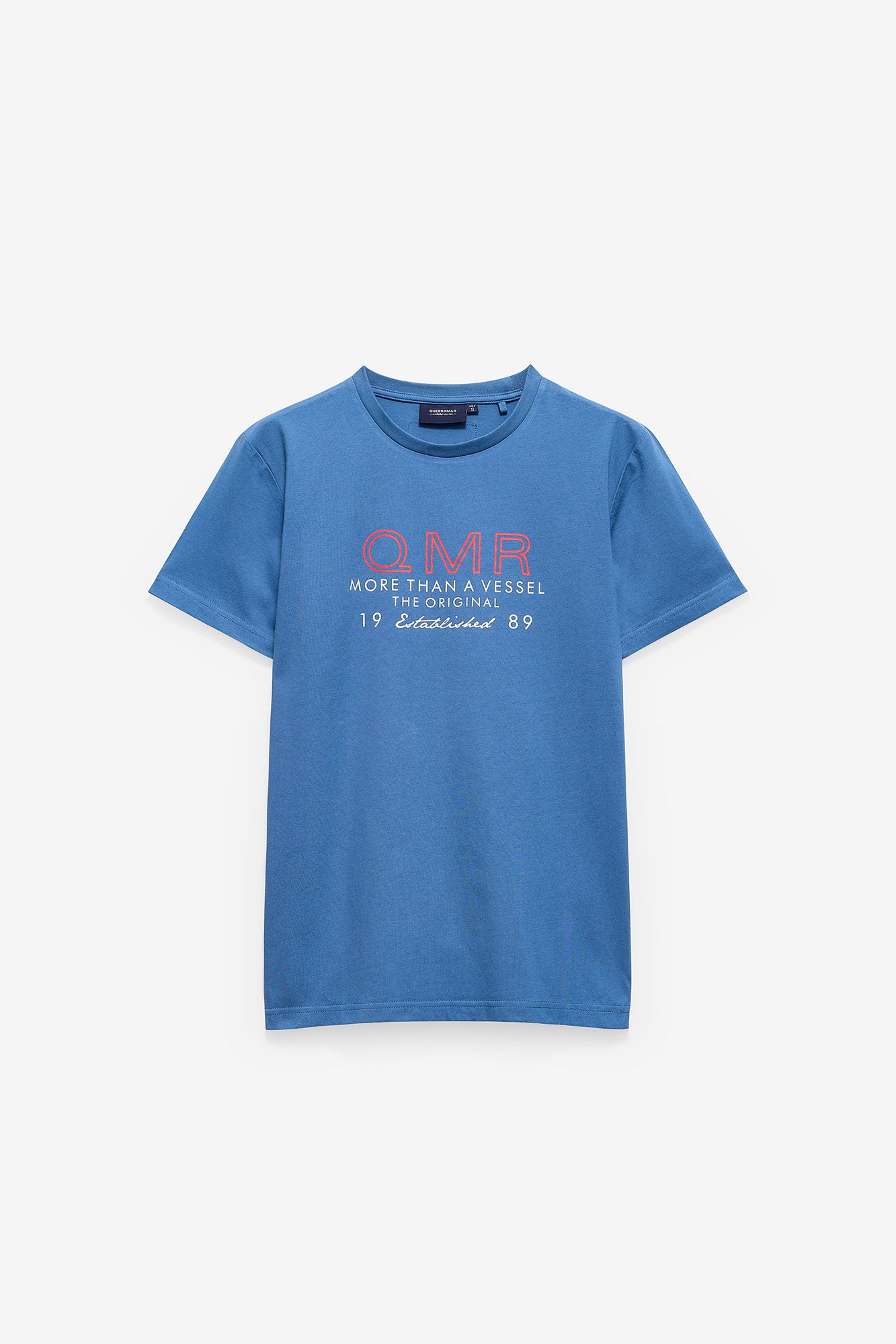 T-SHIRT COM PRINT E ETIQUETA