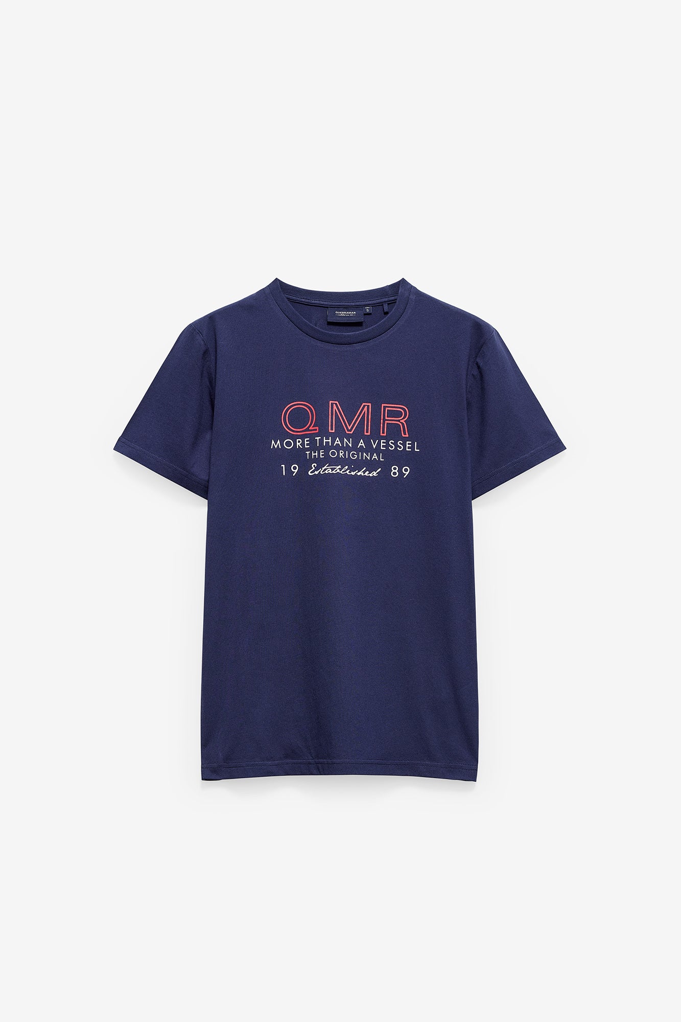 T-SHIRT COM PRINT E ETIQUETA