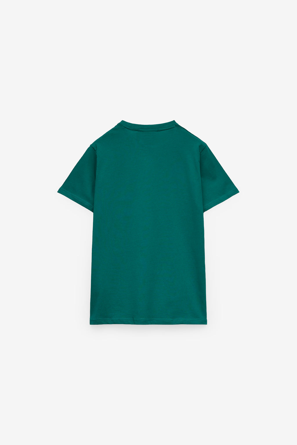 CAMISETA CON ESTAMPADO TEXTUAL EN CONTRASTE