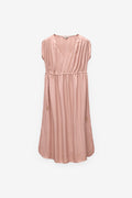 VESTIDO FLUÍDO COM ATILHOS