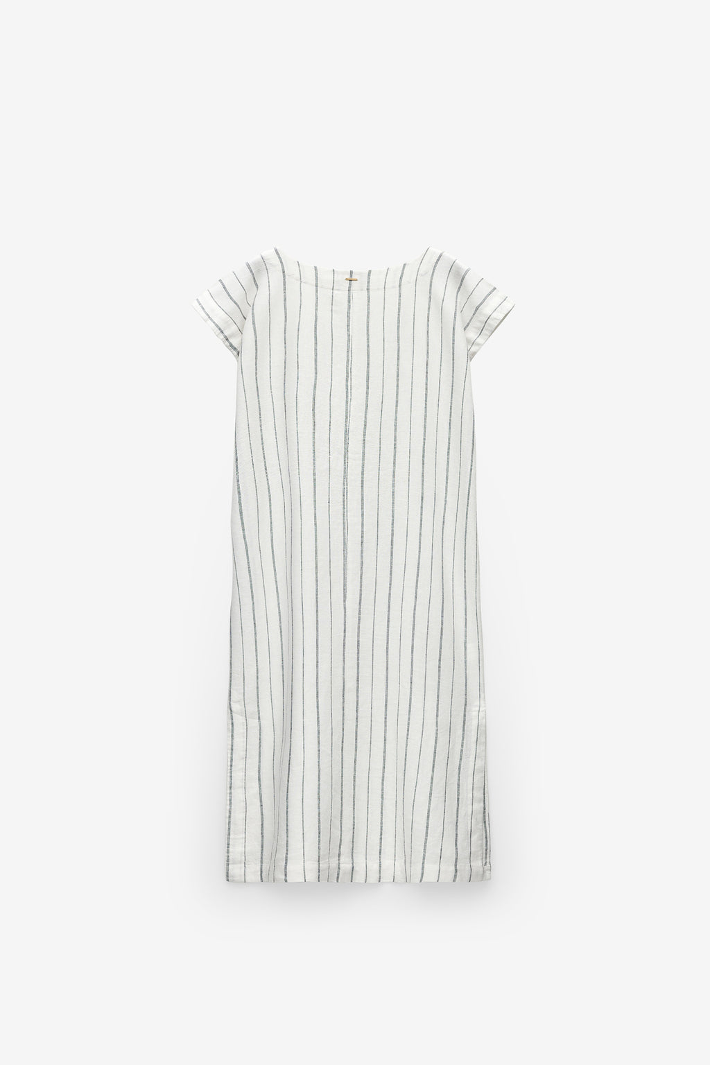 TÚNICA LOOSE FIT DE LINHO ÀS RISCAS