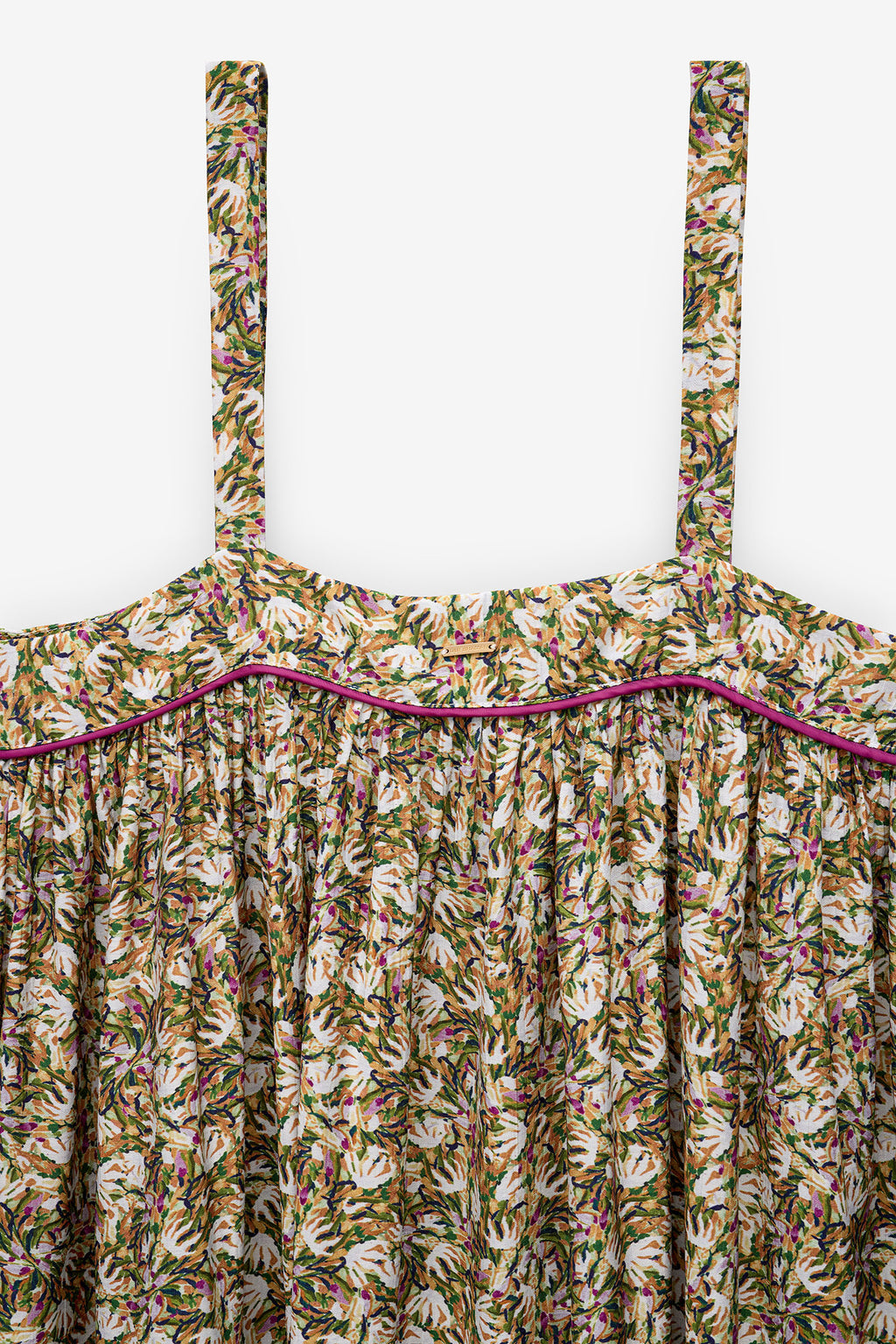 VESTIDO CON ESTAMPADO INTEGRAL