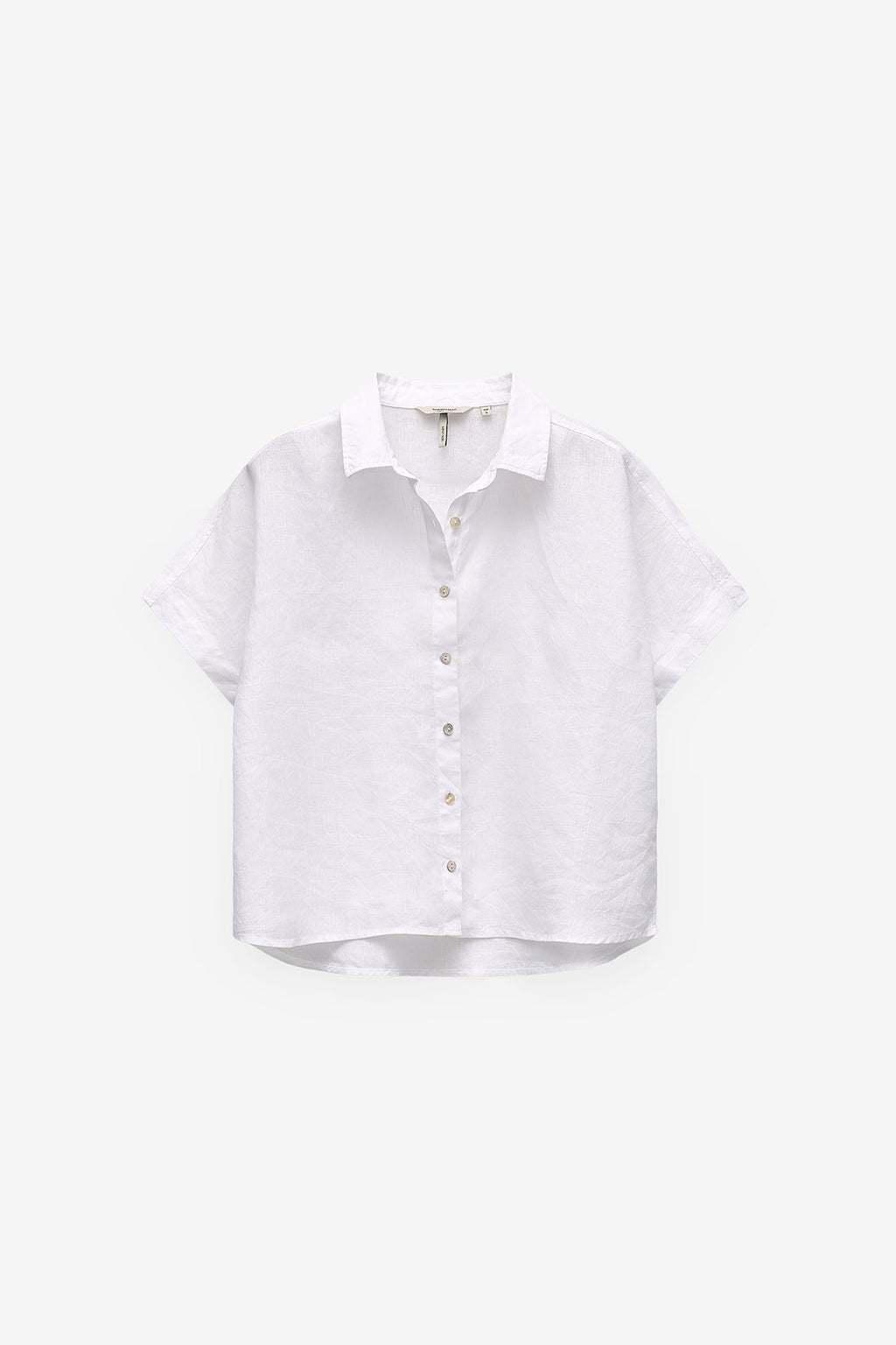 CAMISA SRA 100% LINO MANGA CORTA