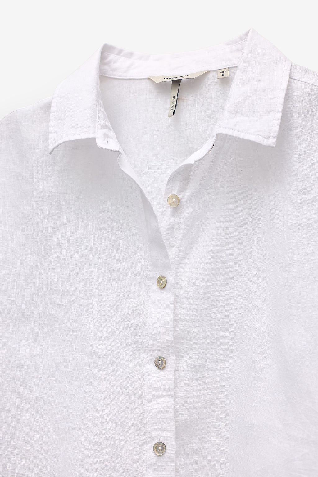 CAMISA SRA 100% LINO MANGA CORTA