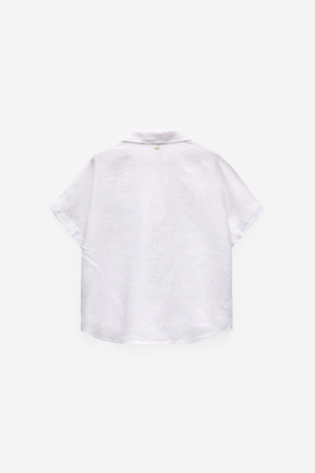 CAMISA SRA 100% LINO MANGA CORTA
