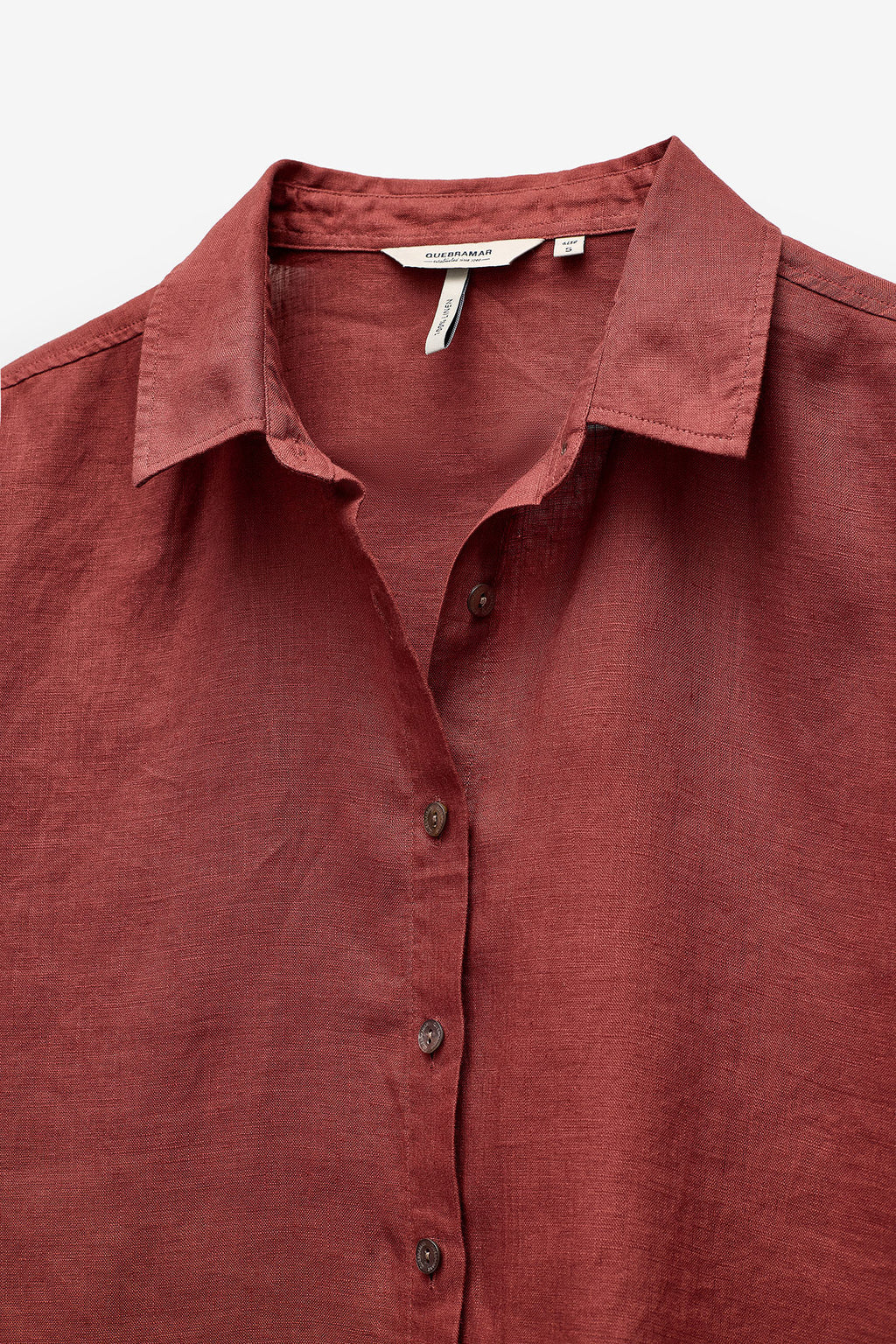 CAMISA 100% LINHO MANGA CURTA