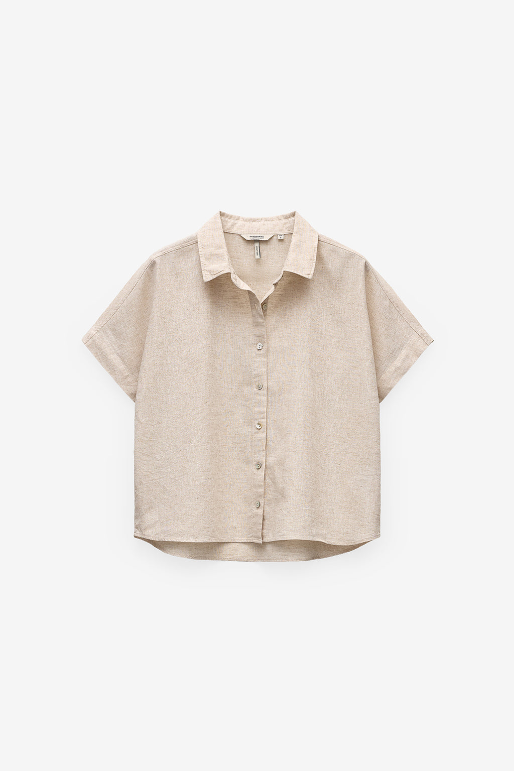 CAMISA SRA. 100% LINO MANGA CORTA
